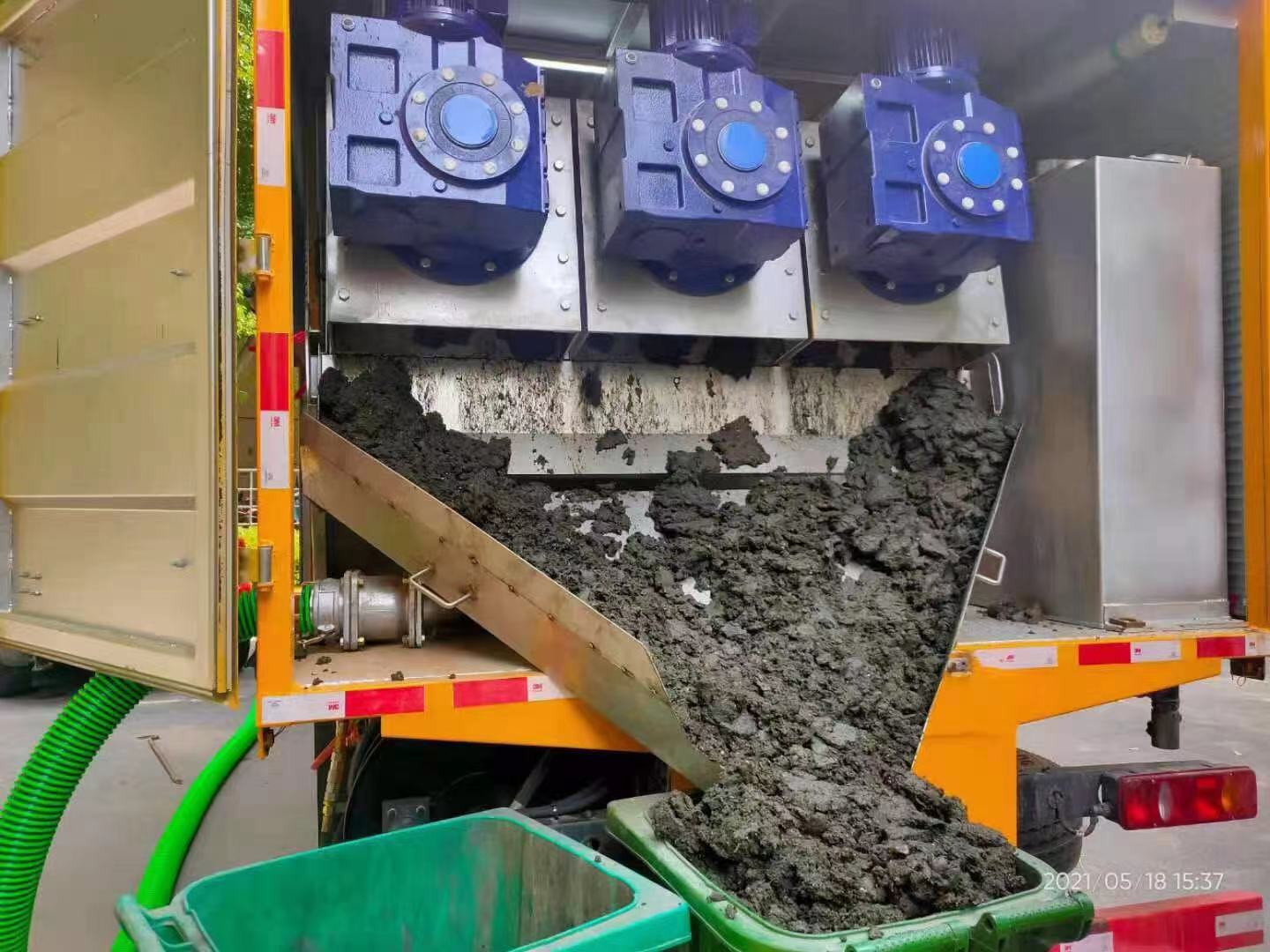 莱州化粪池清掏城市维护站-泥浆净化干湿分离处理